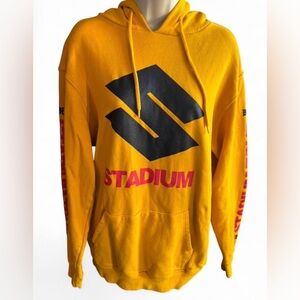 Justin Bieber Purpose Tour Hoodie Yellow Small Stadium Graphic Merch Unisex